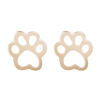 Fako Bijoux® - Oorbellen - Pootjes Open - Goudkleurig