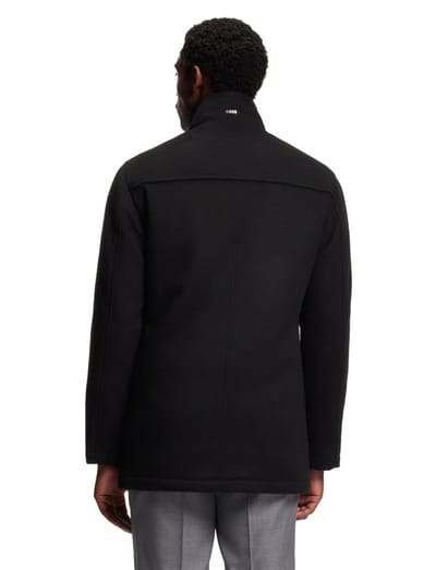Hugo Boss winterjas zwart