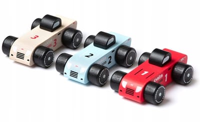 Educatief Speelgoed van Cubika Houten Raceauto
