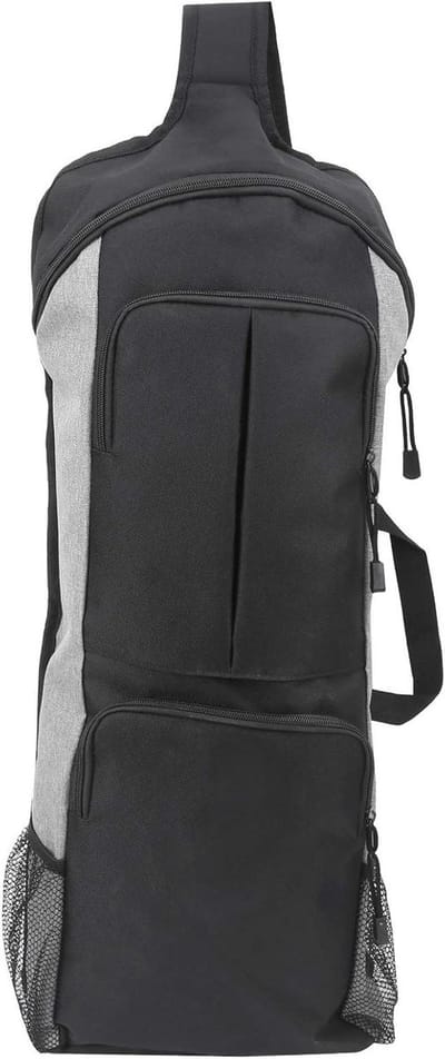 Yogatas - Sporttas Bagage - Sportspullen Dragen - Veelzijdig Multifunctioneel - 28x11x68 cm - Donkergrijs