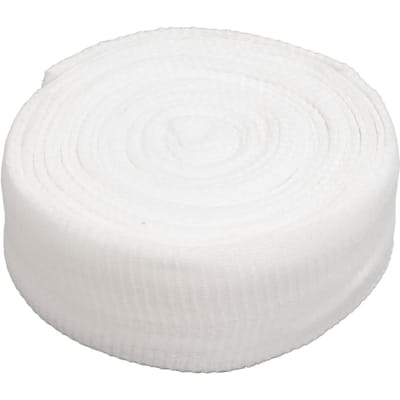 12# Zwachtelrol 10m10.9yd Elastische Mesh Stretch Zwachtelrol voor Borst en Oksels white