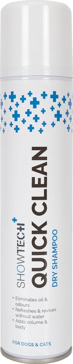 Show Tech - Quick Clean - Droogshampoo - Voor hond en kat