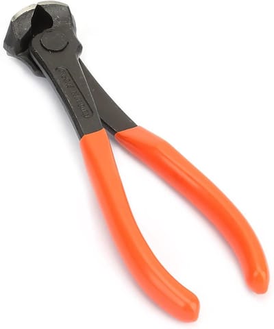 Kniptang Staal - Betonijzer tang - Draad Vasten - Speciaal Geharde Snede - 161 mm - Zwart