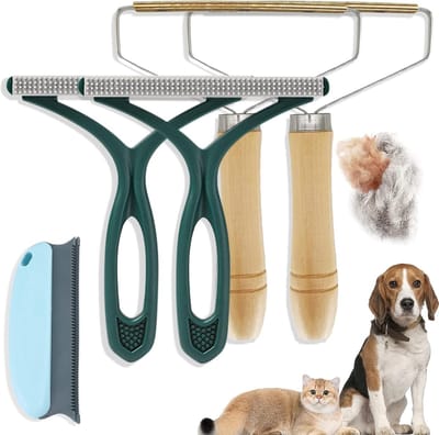 longziming - Haarverwijderaar - Pluizenroller Set 5 Stuks - Draagbare Pluizenverwijderaar - Huisdierhaar Verwijderaar - Kledingborstel Voor Trui Jas Tapijt Gebreide Stoffen Dierenhaar