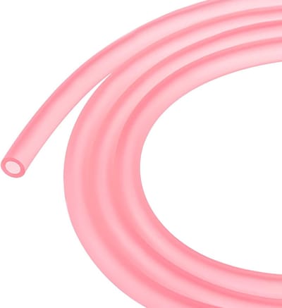 5mm ID 8mm AD PVC brandstofslang roze voor kleine motoren - 5 meter lange brandstofleiding, flexibel en duurzaam