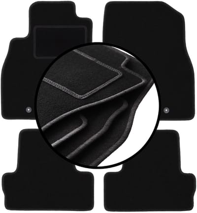 Complete set veloursmatten voor: Opel Ampera I hatchback (2012-2017)