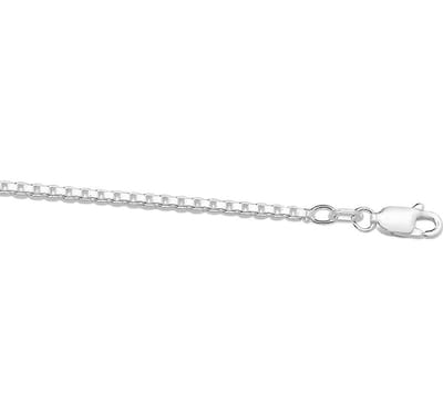 YO&NO - Ketting - Zilver - Venetiaans -  1,7mm -42cm - Sieraden vrouw - Heren - Zilver 925