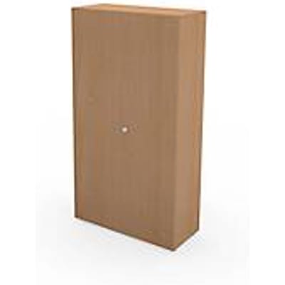 Schäfer Shop Genius Vleugeldeurkast TETRIS WALL, 5 ordnerhoogten, deuraanslag rechts, B 1000 x D 440 x H 1880 mm, beukenpatroon