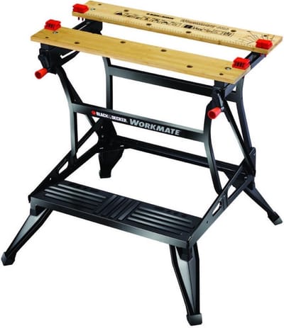 BLACK+DECKER Workmate In hoogte verstelzonder accu en lader werkbank - WM626-XJ