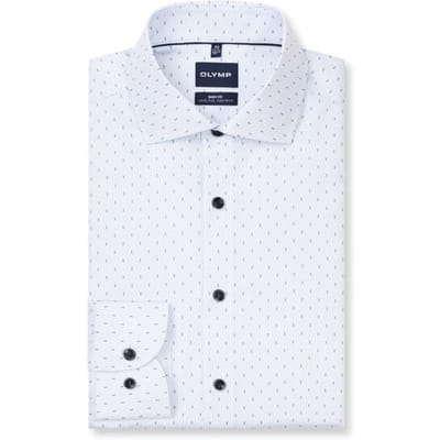OLYMP Level Five Overhemd, Body Fit, Royal Kent, Bleu
