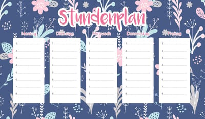 Wallvy Serie - Magnetisch Lesplan - 30x17,5cm - Personaliseerbaar - Geschikt voor Droog Uitwisbare Markers