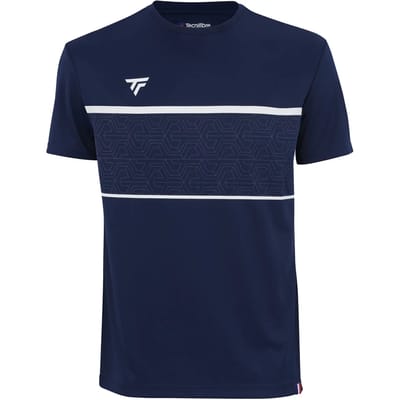 Tecnifibre Team Tech T-shirt Met Korte Mouwen Blauw 2XL Man