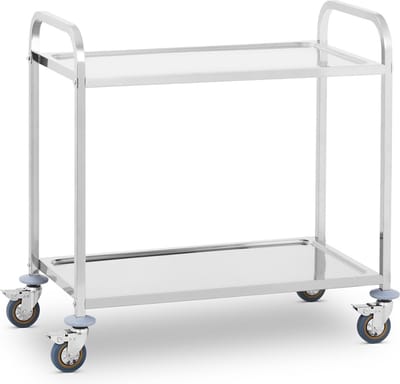 Serveerwagen - 2 planken - tot 160 kg - Royal Catering
