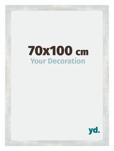 Your Decoration - Puzzellijst 70x100 cm - Zilver Glanzend Vintage - Puzzellijst 1500-2000 stukjes - MDF Fotolijst - Mura