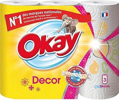 Keukenrollen 3 stuks - Sterke en veelzijdige papieren schoonmaakdoekjes
