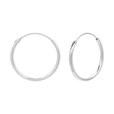 WeLoveSilver - zilveren oorringen - sterling zilver - 18 mm