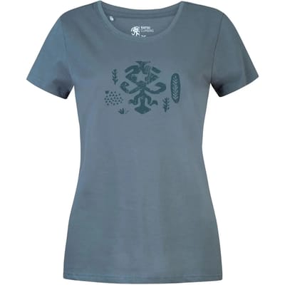 Rafiki Akiyo T-shirt Met Korte Mouwen Blauw 42 Vrouw