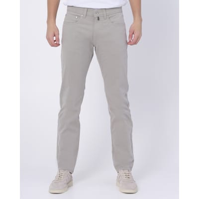 Pierre Cardin Broek Lyon Futureflex Grijs - Maat W 36 - L 32 - Heren - Five-pocket broek