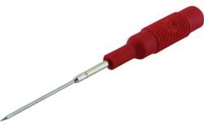 Hirschmann Test & Measurement MZS 1 - PRUEF rt 973601101 Probe Steekaansluiting 4 mm Ohne Messkategorie Rood 1 stuk(s)