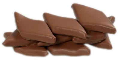 10 ruitspekken met melk chocolade chocoladespekken