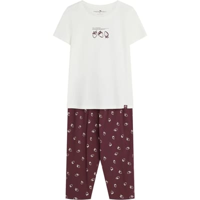 3/4 pyjama voor dames Henderson Evika