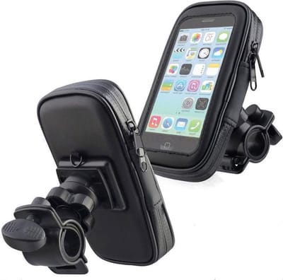 Untoom telefoonhouder fiets - Universeel - Waterdicht - Opbergruimte - tot 6.3 Inch
