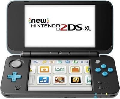 Nintendo New 2DS XL draagbare game console Zwart, Blauw 12,4 cm (4.88'') Touchscreen Wi-Fi