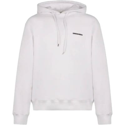 Dsquared2 Headquarters Design Cool Fit Witte Hoodie