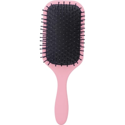 Brosse à Cheveux Démêlante Coiffante Massante Cuir Chevelu Coussin d'Air Peigne pour Cheveux Bouclés Lisses rose
