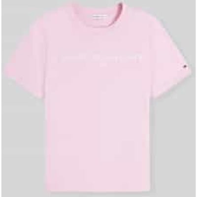 regular fit T-shirt van puur katoen met logoprint