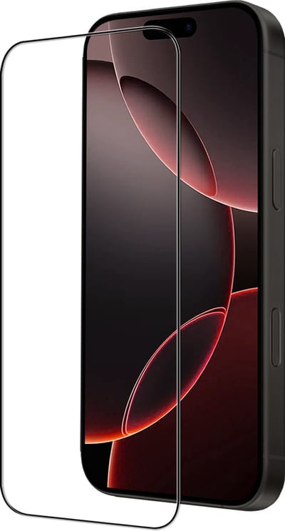 Screenprotector - Geschikt voor Apple iPhone 16 Pro - Full Cover - Beschermglas - Gehard Glas - Tempered Glass - Screen Protector