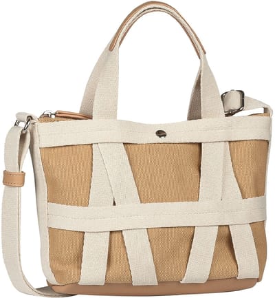 TOM TAILOR schoudertas handtas Jada Crossover Bag Camel Lichtbruin
