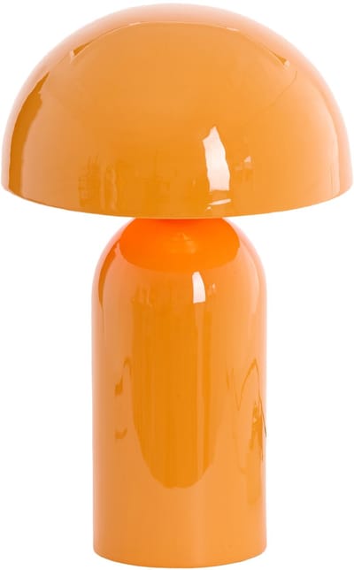Tafellamp - oranje - TOLIMA - metaal - bureaulamp - E27 - 1895090 - Light & Living
