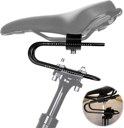 Verstelbare Zadelpen met Shockabsorptie voor Mountainbike en Racefiets
