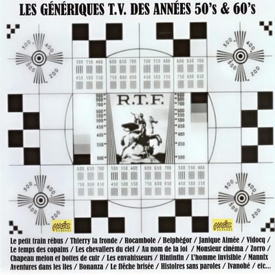 Various Artists - Les Generiques T.V. Des Annees 50's & 60's (CD)