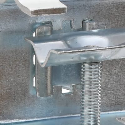 vidaXL - Parasolklemmen - voor - balkon - 2 - st - 32 - mm - gegalvaniseerd - staal