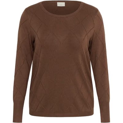 Vrouwentrui KAFFE Curve Lizzy Argyle