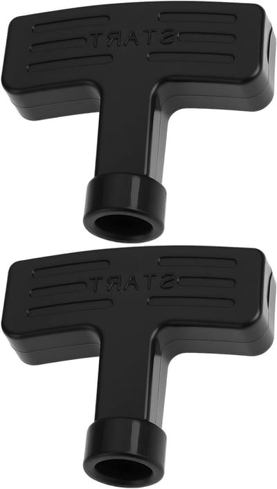 2 Stuks Recoil Pull Starter Handvat Grip voor Honda GX240 GX270 GX340 GX390 en GD320 - Duurzaam en Betrouwbaar Starteronderdeel