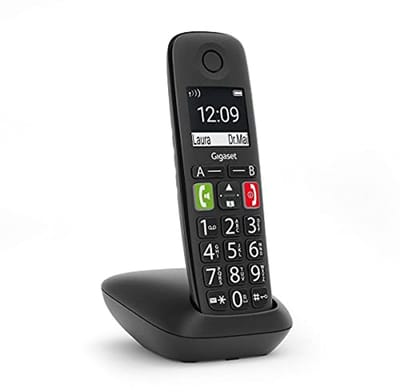 Draadloze Telefoon met Sterke Ringtones, Grote Cijfers en Verbeterde Geluidskwaliteit, Handsfree met Instelbare Volumecontrole
