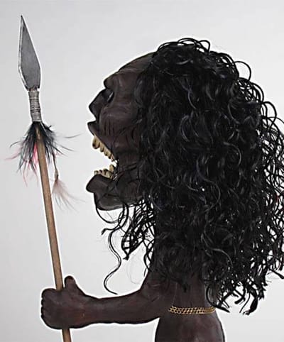 Hollywood Collectibles Group Trilogy of Terror Statue Zuni Warrior 38 cm Beeld