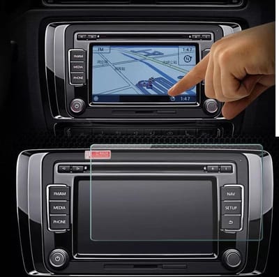 7 Inch Tempered glas screenprotector voor autoradio , Tablet