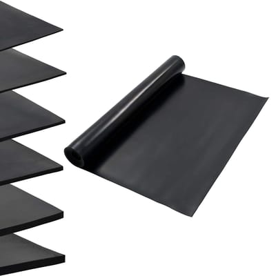 vidaXL - Vloermat - Zwart - 1,2 - x - 5 - m - Rubber