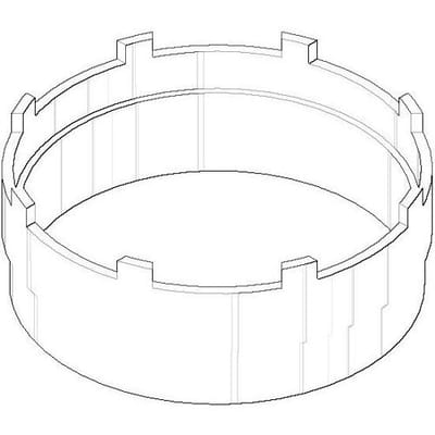 Dornbracht insert for thermostatic cartridges 09304000890