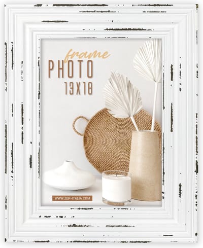ZEP - Houten Fotolijst Orly Wit voor foto 20x30 - TW423