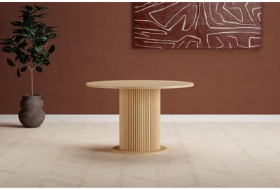 Svea - Waldo ronde eettafel MDF - naturel