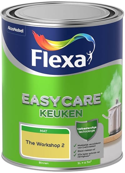 Flexa - Easycare Keuken - The Workshop 2 - Mengverf - 1 L