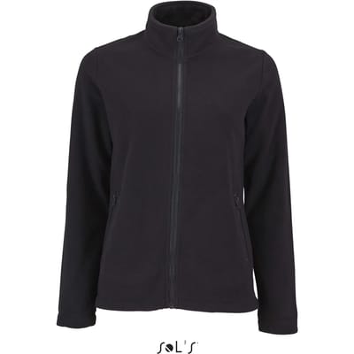 SOL'S Women´s Plain Fleece Jacket Norman L02094 - Black - S
