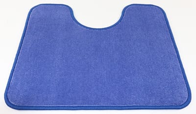 PRIMA - WC mat - Britt - lavendel blauw - 50x60cm - uitsparing 21cm