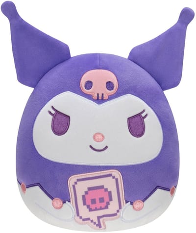 Squishmallows Knuffel Pluche Hello Kitty - Kuromi Digital Skull 20cm