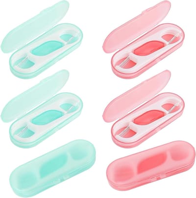 Draadloze Tandenstoker Set - 6 Stuks Draagbare Tandflossers voor Reis, Tandverzorging en Mondhygiëne